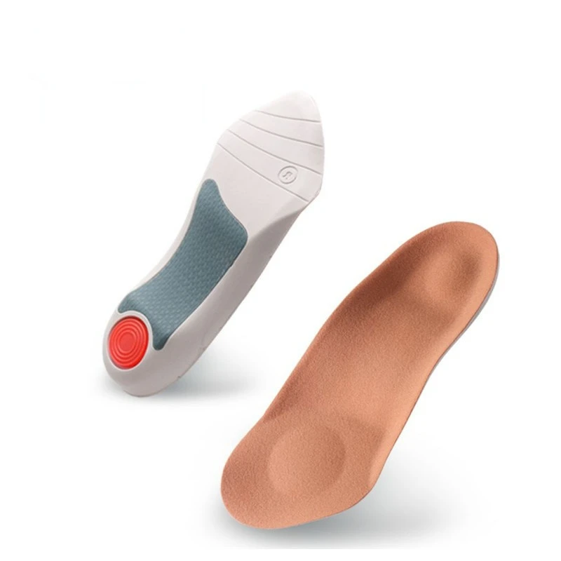 

PU GEL GEL Slow Cushioning Seven Points Pad Youpin Flat Foot Correction Insole High Arch Support TPU Velvet Fabric