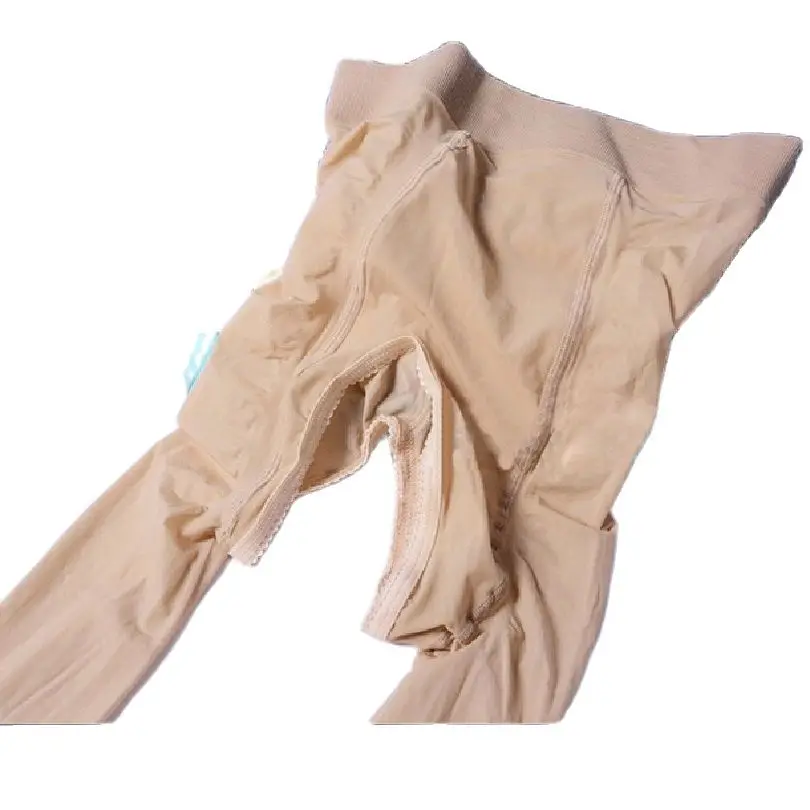 

Глянцевые сексуальные привлекательные ультратонкие колготки без промежности, брюки с открытым сиденьем, дышащие боди с подъемом ягодиц, бл...