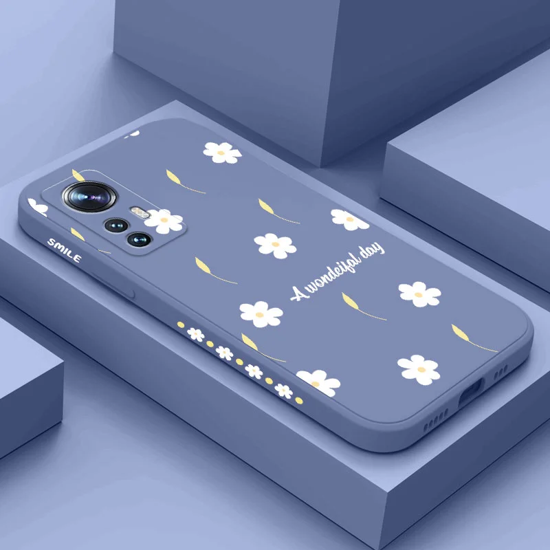 small chrysanthemum phone case for xiaomi mi 12 11 ultra lite 10 10s 9 11t 10t 9t pro lite poco m4 x4 f3 x3 m3 pro 5g cover free global shipping