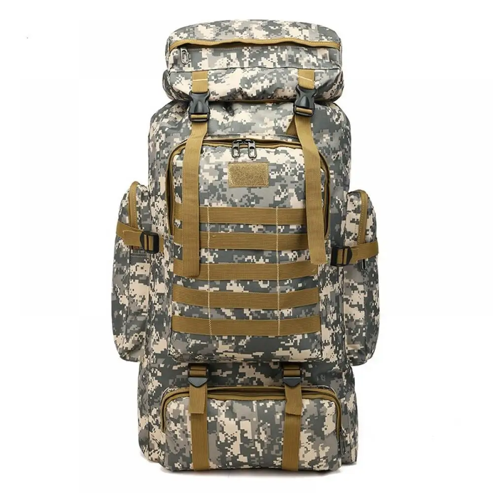 

Large Capacity Outdoor Camouflage Backpack Men Sports Mountaineering Bag Waterproof Military Backpack Travel Backpack Hiking Bag