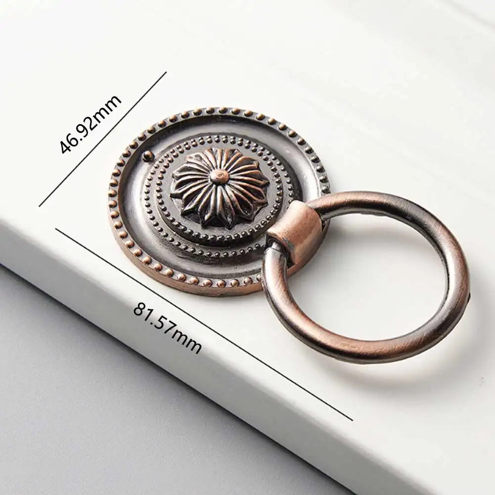 Высококачественные аппаратные ручки кольцевая ручка 43*76 мм для шкафа мебельные