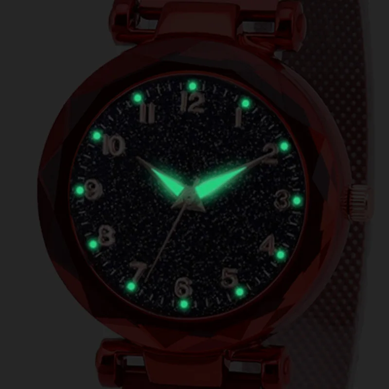 2023 Explosive Starry Sky Ladies Watch Glow-in-the-Dark Diamond Watch Business Casual Watch Glow-in-the-Dark 61 enlarge
