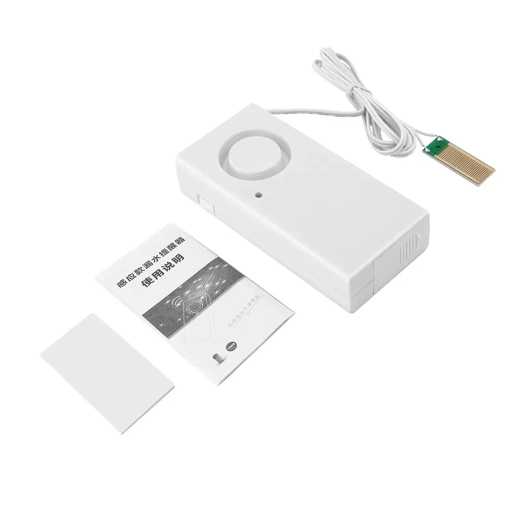 

Home Alarm Water Leakage Alarm Detector 120dB Independent Water Leak Sensor Detection Flood Alert Overflow Security Alarm System