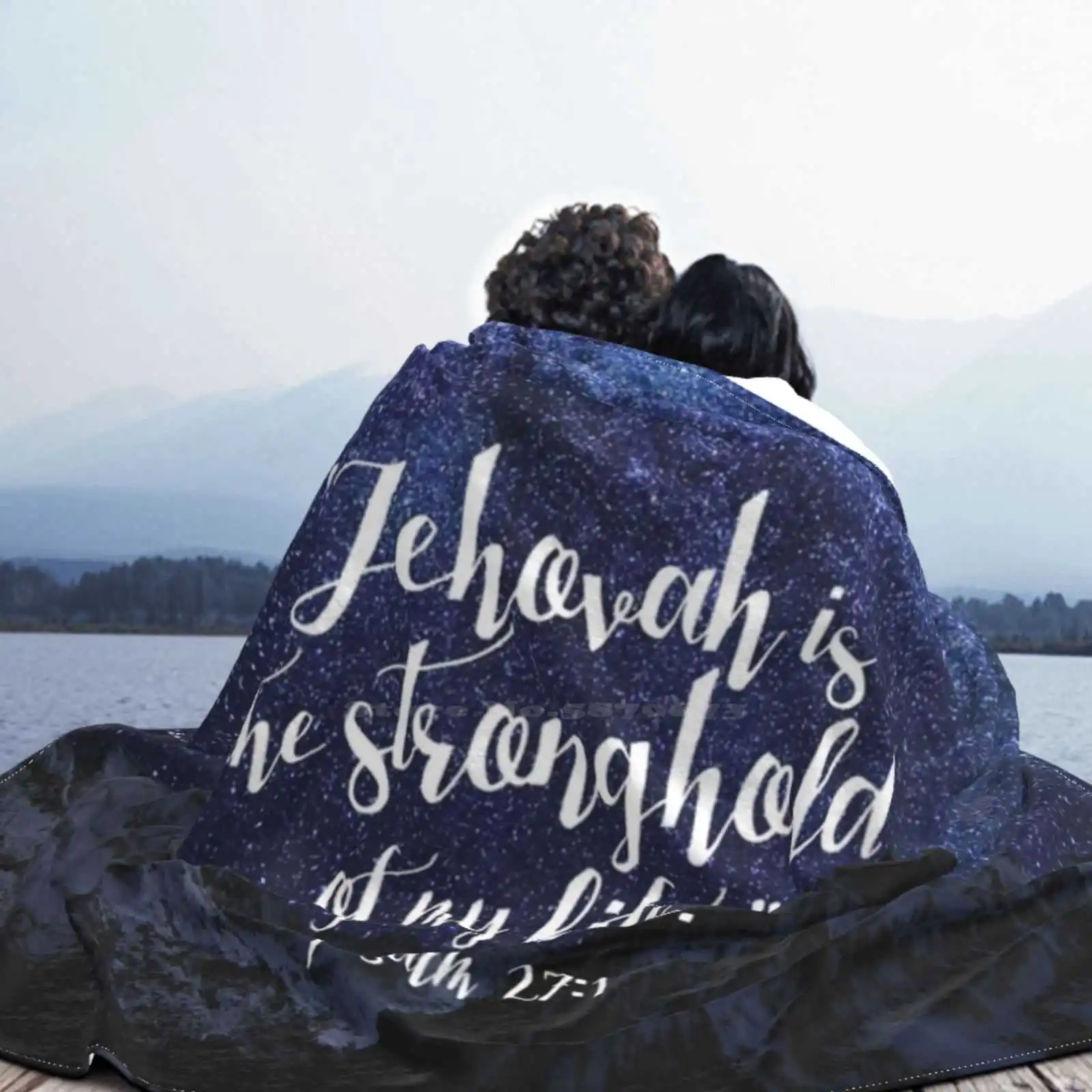Jehovah Is The Stronghold Of My Life Низкая цена Новая новинка с принтом Модное мягкое теплое
