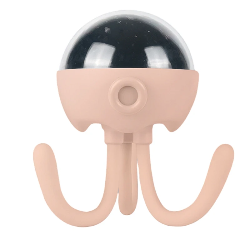 

Светодиодный проектор со звездой и Галактикой, лампа-Осьминог со штативом, Ночной светильник со звездным небом, украшение для детской комнаты и спальни, розовый, 1 комплект