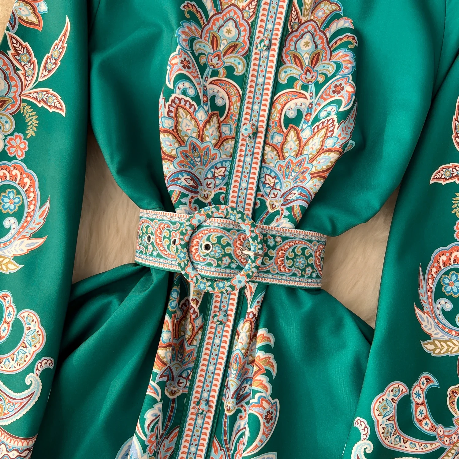 Женское длинное платье с цветочным принтом элегантное шикарное Хлопковое