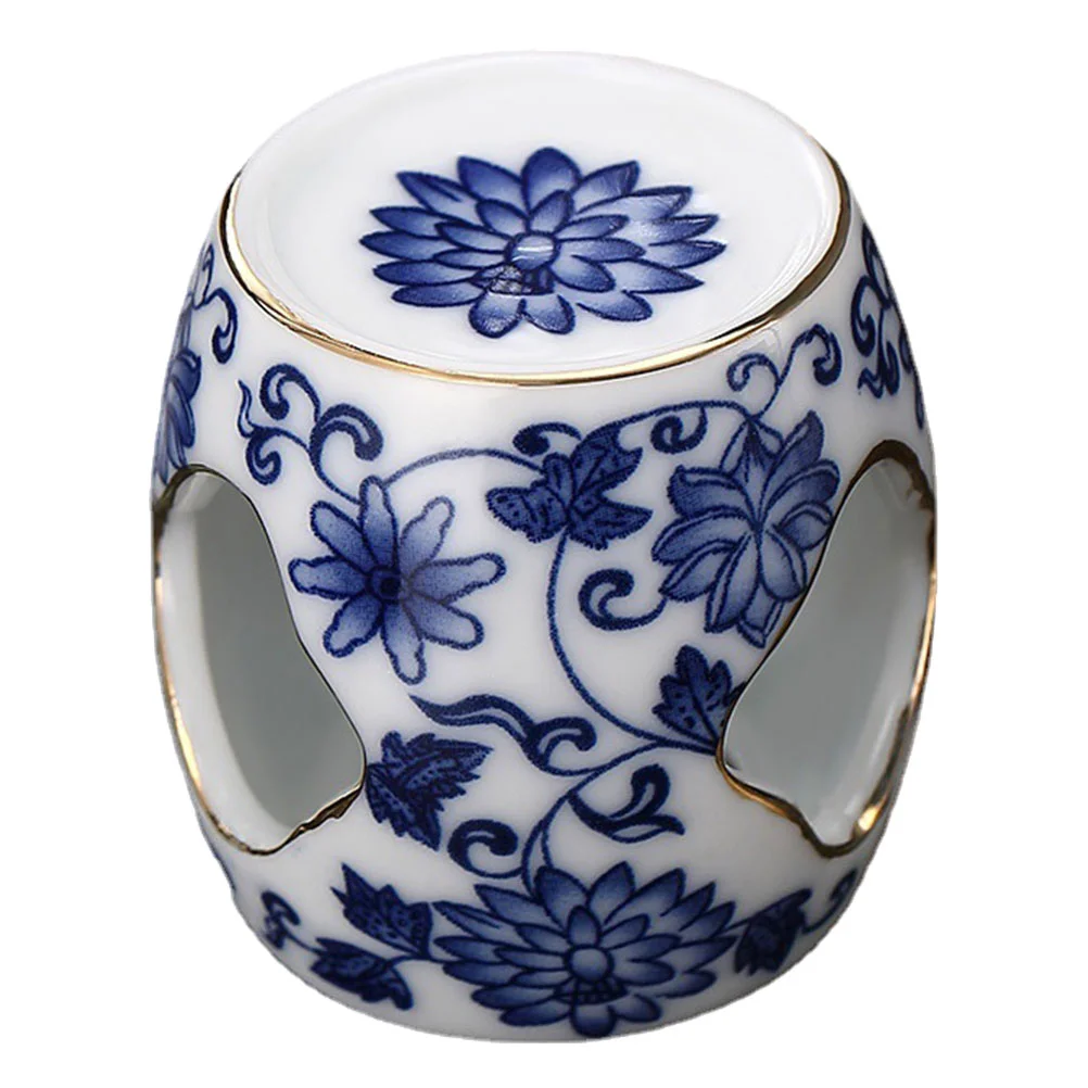 

Tea Burner Ceramic Holder Cup Oil Lid Cover Gongfu Rack Tealight Diffuser Wax Set Mug Porcelain Potchinese Teapot Aroma Fu