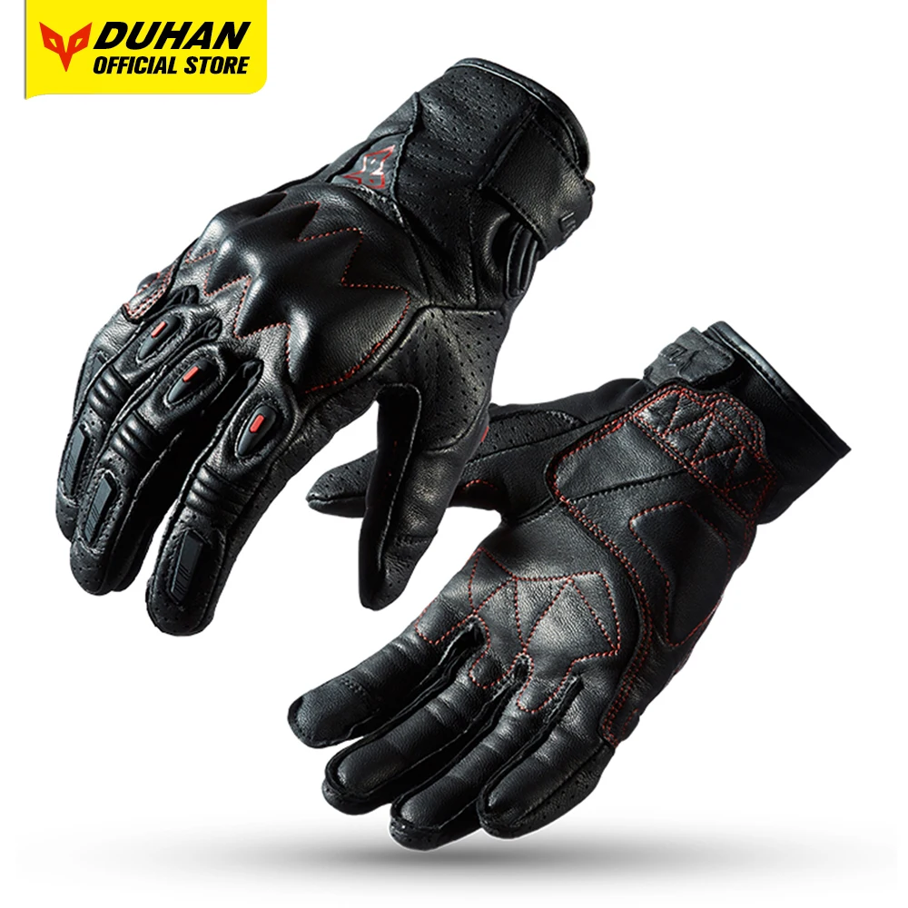 DUHAN Motorcycle Gloves Touch Screen Luva Motociclista Guantes Para Moto Breathable Motorcycle Gloves Motocross Guantes Moto