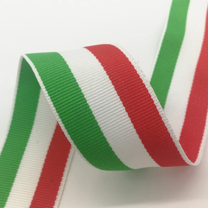 

1/1.5/2/2.5cm Width Striped Polyester Webbing Ribbon Sewing Tape For DIY Garment Accessories Bags 10Meters Per Lot