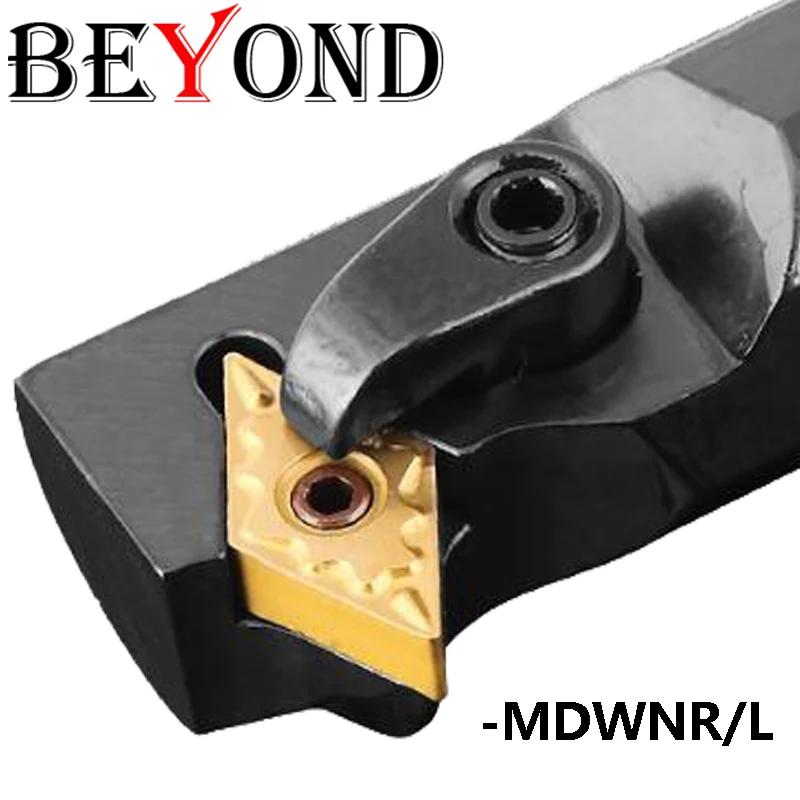 

BEYOND MDWNR S20R S25S S32T MDWNL MDWNL15 MDWNR11 Internal Turning Tool CNC Holder Boring Bar Carbide Lathe Cutter Insert DNMG