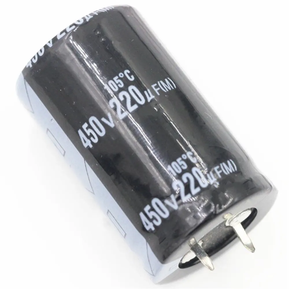 

2PCS 220uF 450V 220MFD 450WV 25*40mm Aluminum Electrolytic Capacitor Radial