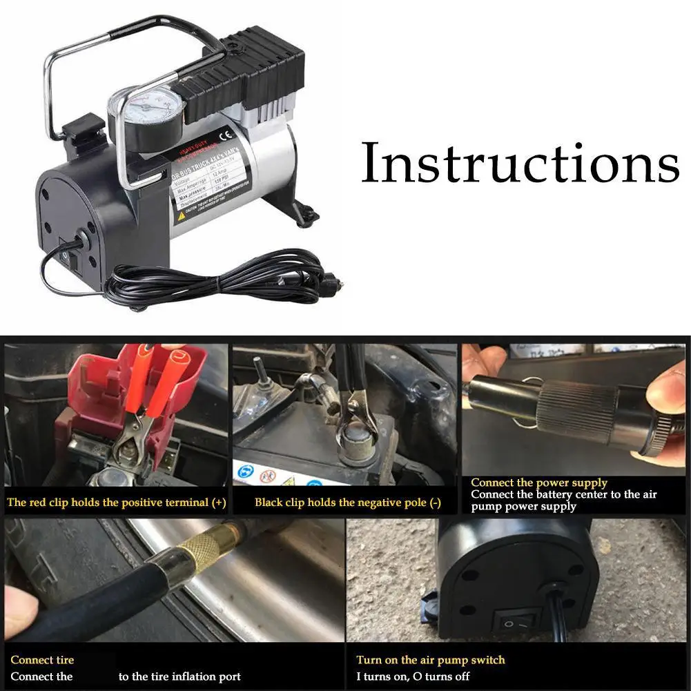 Насос для накачивания автомобильных шин класса A автомобильный насос с