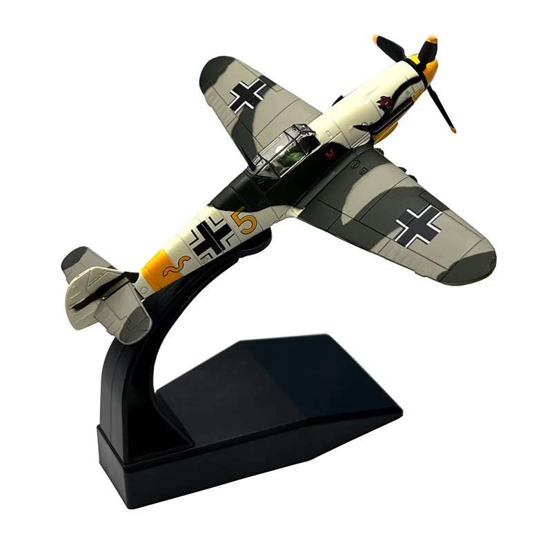 

1:72 1/72 Scale WWII German Fighter Messerschmitt BF109 BF-109 Me-109 Diecast Metal Airplane Plane Aircraft Model Toy Child Gift