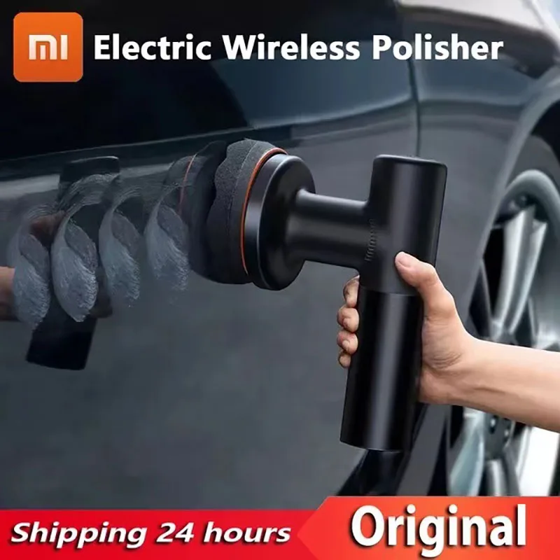 

XiaoMi Baseus Wireless Polisher Portable Car Electric Polishing Machine Adjustable Speed Auto Waxing Tools 3800 rpm Waxer
