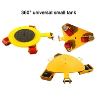 Universal carrying tank vehicle heavy equipment transporter turned to small tank ground cattle lift small tank universal wheel