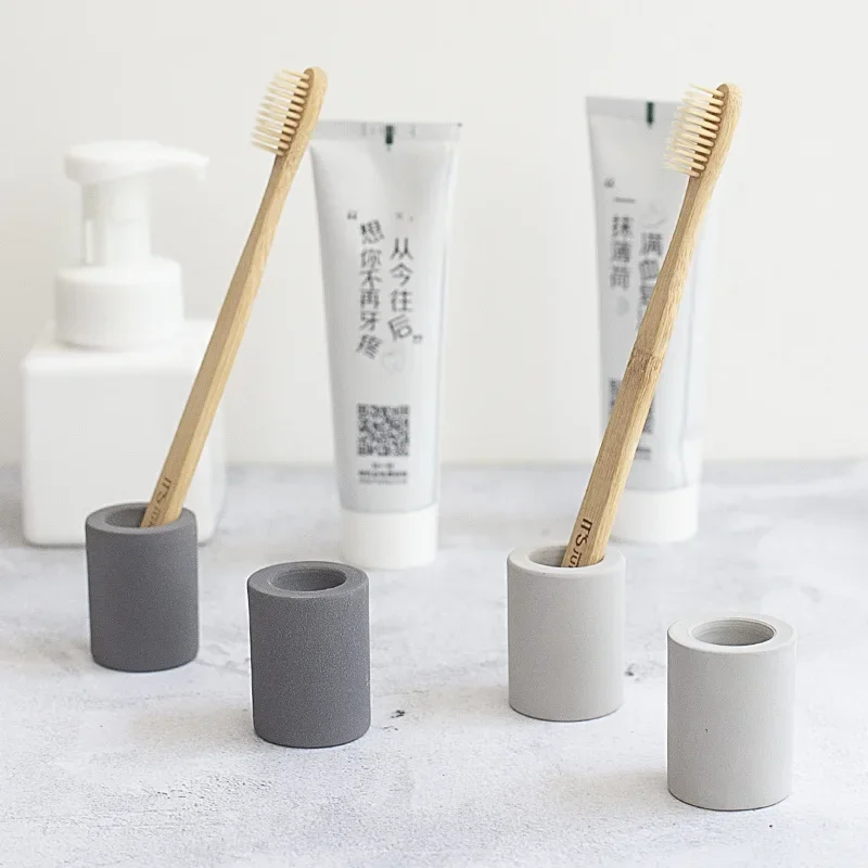 Маленькая портативная оригинальная впитывающая подставка для зубных щёток