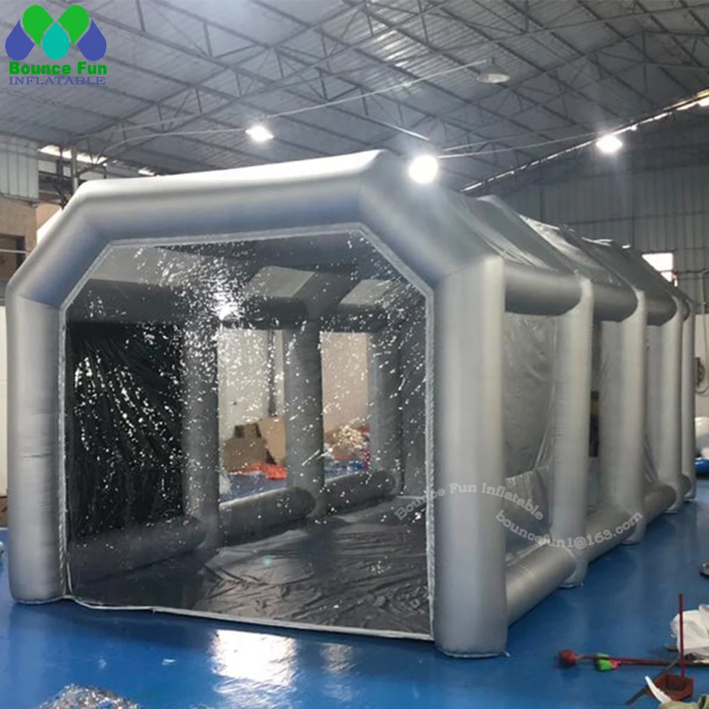 Automobile Giant Inflatable Car Workstation Spray Paint Booth Tan Spray Painting Booths Sewinfla Applicable To Most Car Models