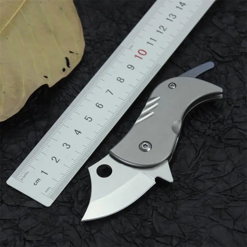 

Складной мини-нож из титанового сплава с высокой твердостью и лезвием CMP S45VN, карманные ножи для кемпинга на открытом воздухе, портативный ин...