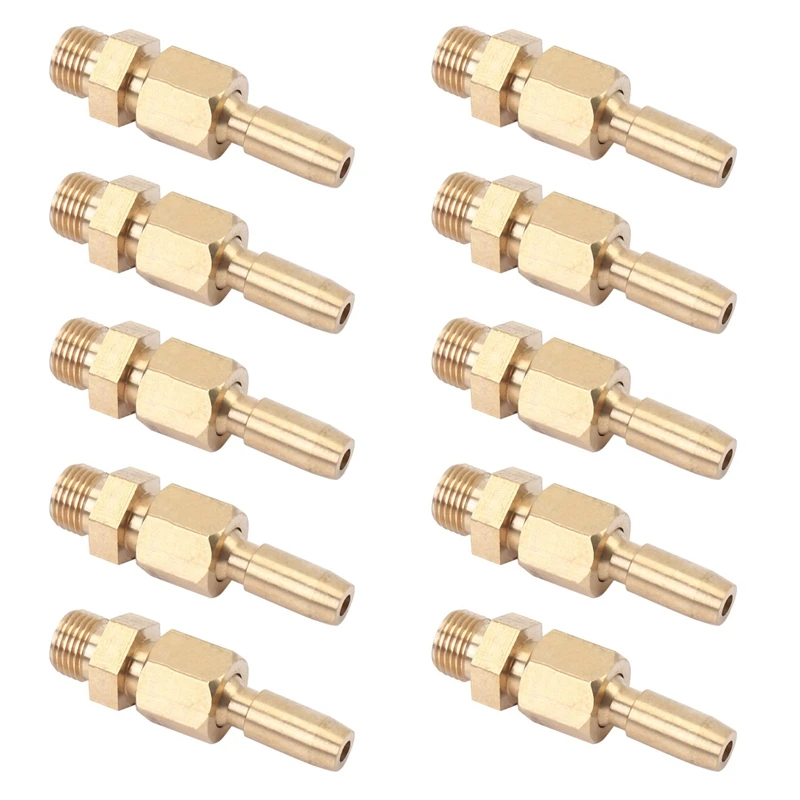 

60Pcs 1/8 Inch DN6 Brass Gushing Spray Water Fountain Nozzles Universal Water Curtain Nozzle