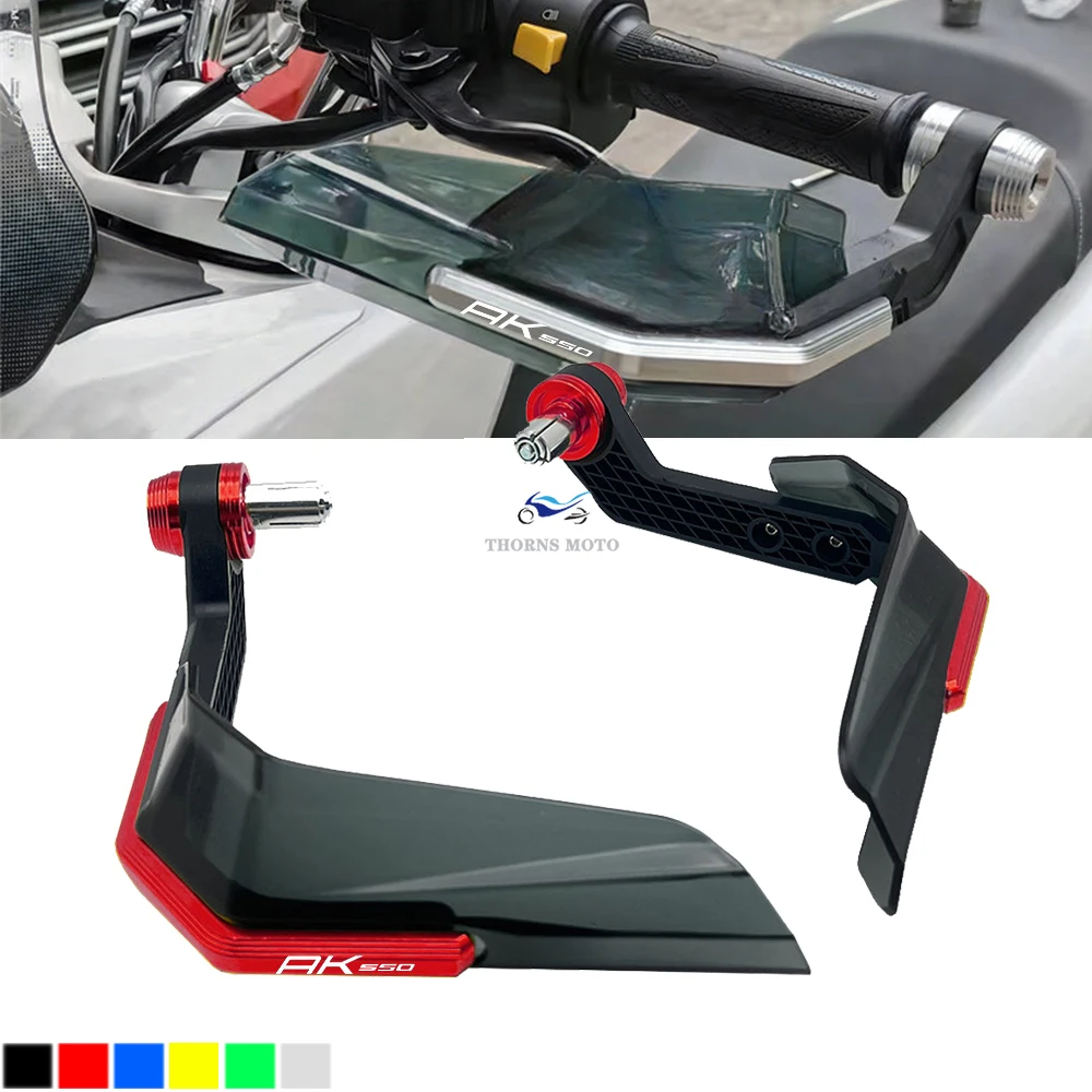 

For KYMCO AK550 AK 550 2017-2021 Motorcycle 7/8" 22mm Universal Handlebar Grips Guard Brake Clutch Levers Guard Protector