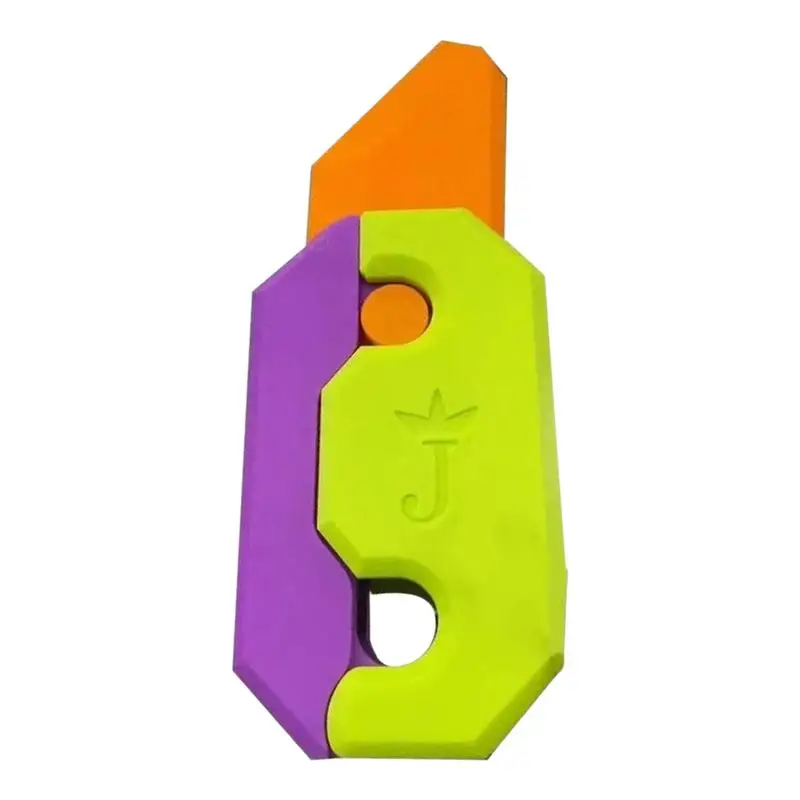 

40 см гигантский 3D гравитационный нож для моркови большой тонкий нож для снятия стресса сенсорная игрушка быстрое нажатие карты фиджет-игрушки Рождественский подарок