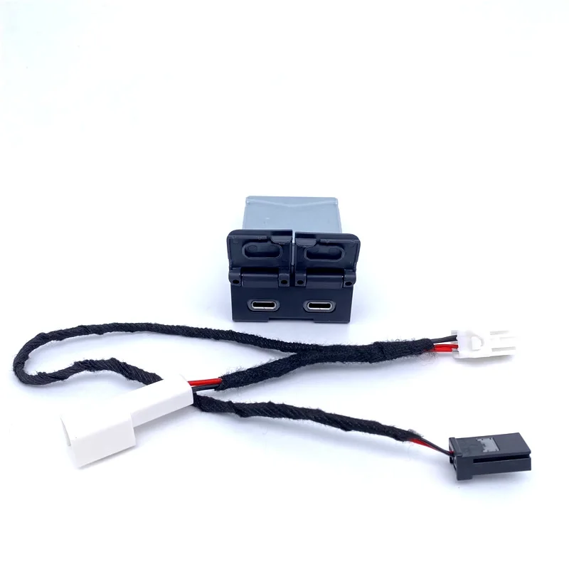 

Автомобильное зарядное устройство USB Type-C для Toyota Sienna Camry Highlander Corolla RAV4 Land Cruiser 70 Prado 2018-2022, 1 шт.