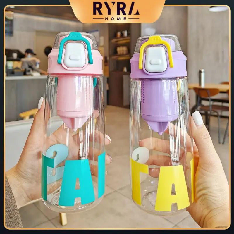 

Summer Transparent Drink Cup Sealed And Leak-proof Tea Maker Separates Tea And Water Direct Drinking Cup Drinkware Creative