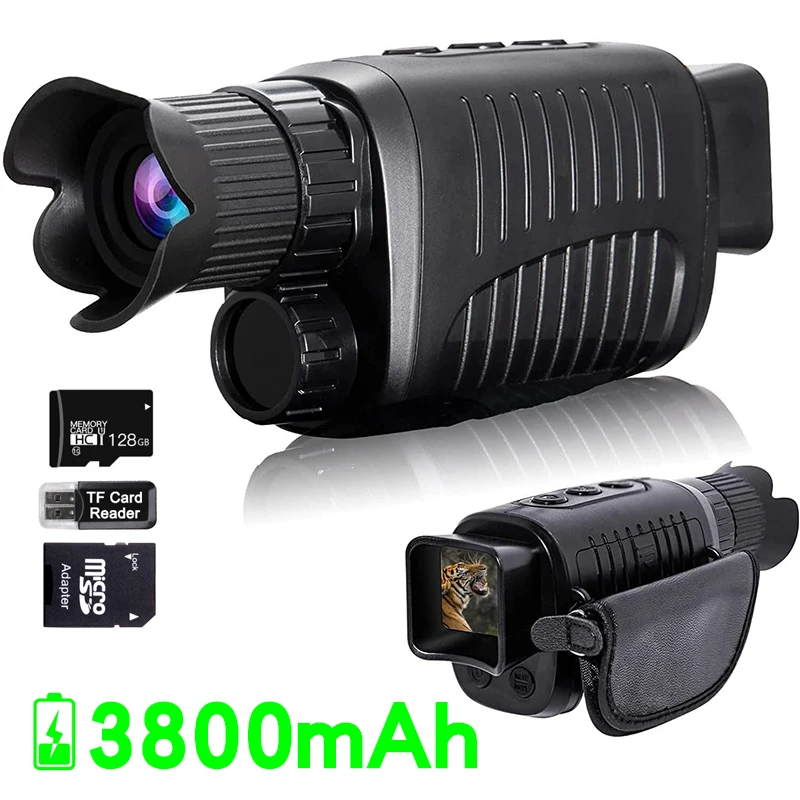 

Rechargable Battery 1080p High Definition Infrared Night Vision Telescope Night Vision Camera Outdoor Hunting