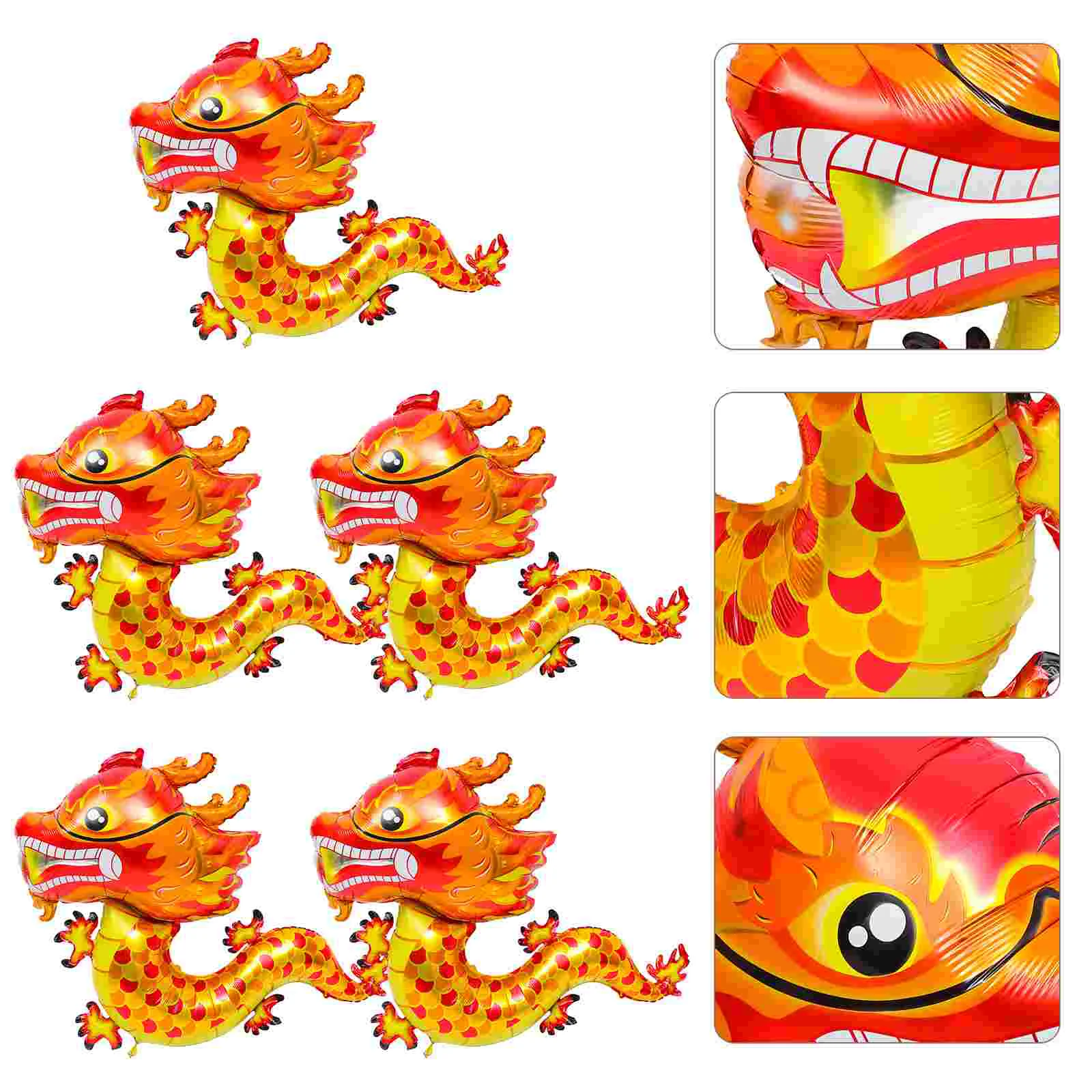 

5 шт., алюминиевая фольга, новый год