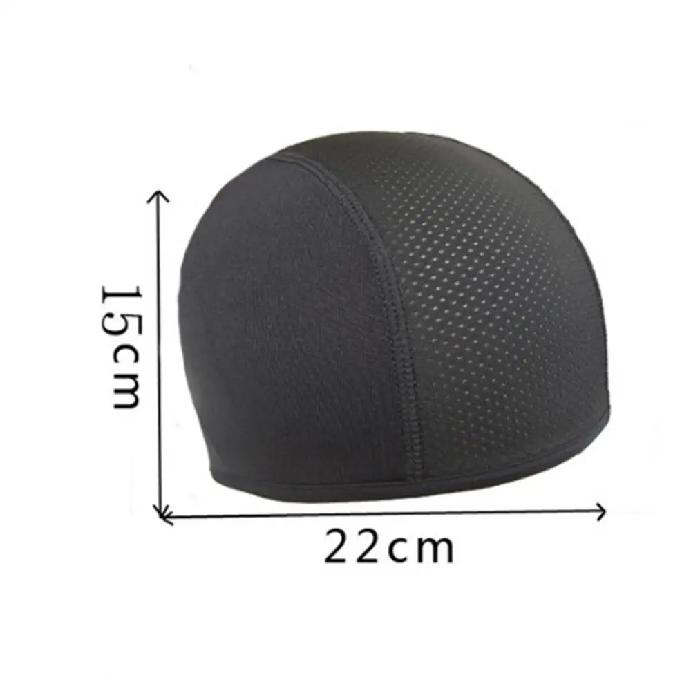 

Quick Dry Dome Cap Skull Cap Inner Liner Sweatband Moisture Wicking 1pcs Breathable Hat Motorcycle Accessories Motocross