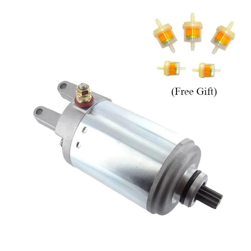 Стартер 12 Вольт, совместимый с/Замена для Honda ATC250ES Big Red, ATC250SX, TRX250 1985 1986 Powersport ATV 31200-HA0-004