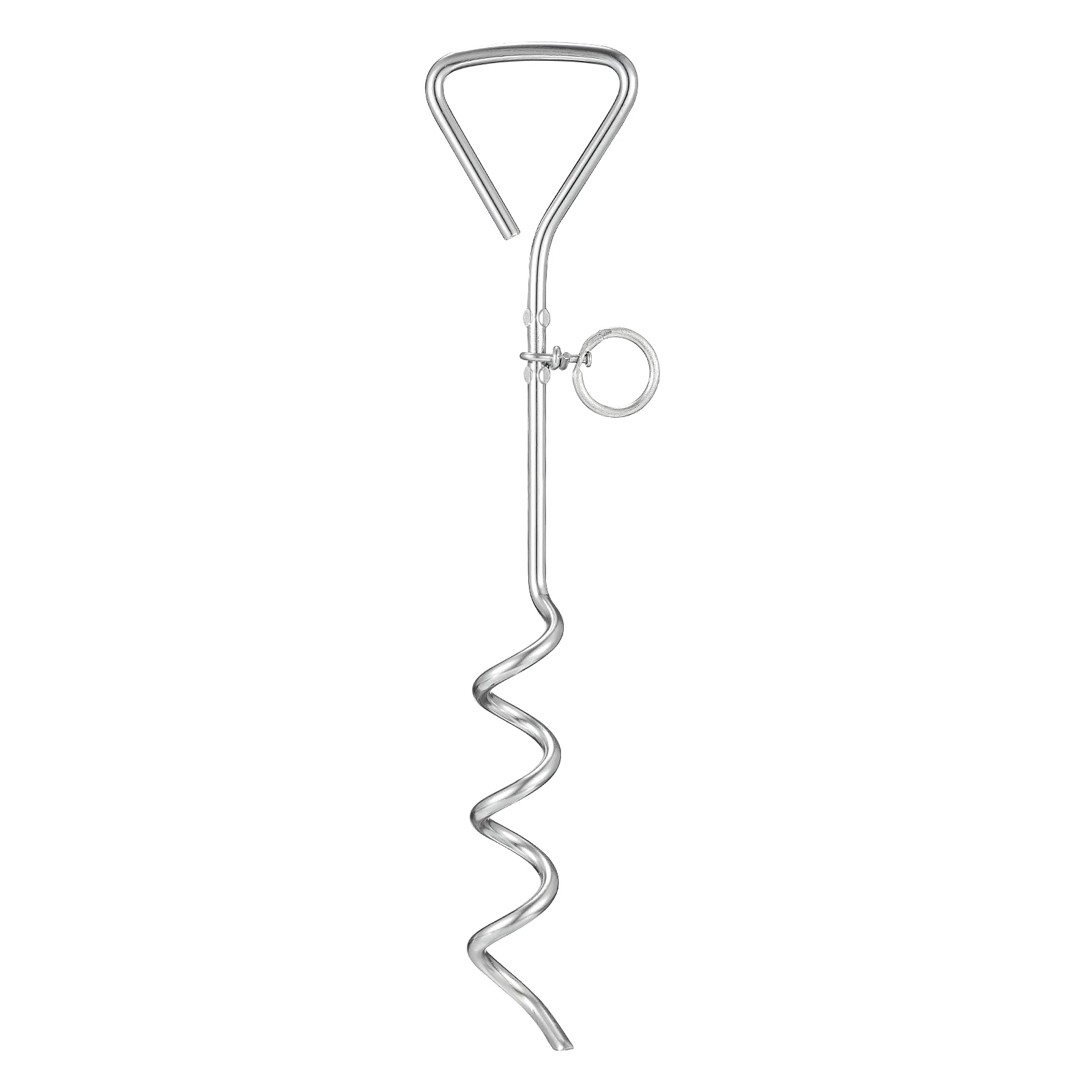 

Balacoo Heavy Duty Dog Tie Out Stake Pet Leash Anchor Stake for Outdoor Camping