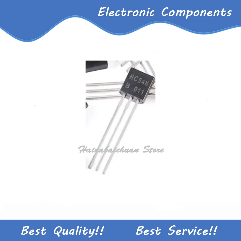 

10 шт./лот BC548 TO-92 новая и оригинальная фотография