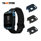 Мягкий камуфляжный чехол TAMISTER, защитный чехол для Xiaomi Huami Amazfit Bip Youth SmartWatch, Тонкий силиконовый чехол с рамкой