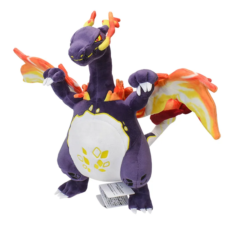 

38cm Pokemon Shiny Anime Plush Gigantamax Charizard Dynamax Pocket Monster Movable Stuffed Toy Kids Christmas Birthday Gifts