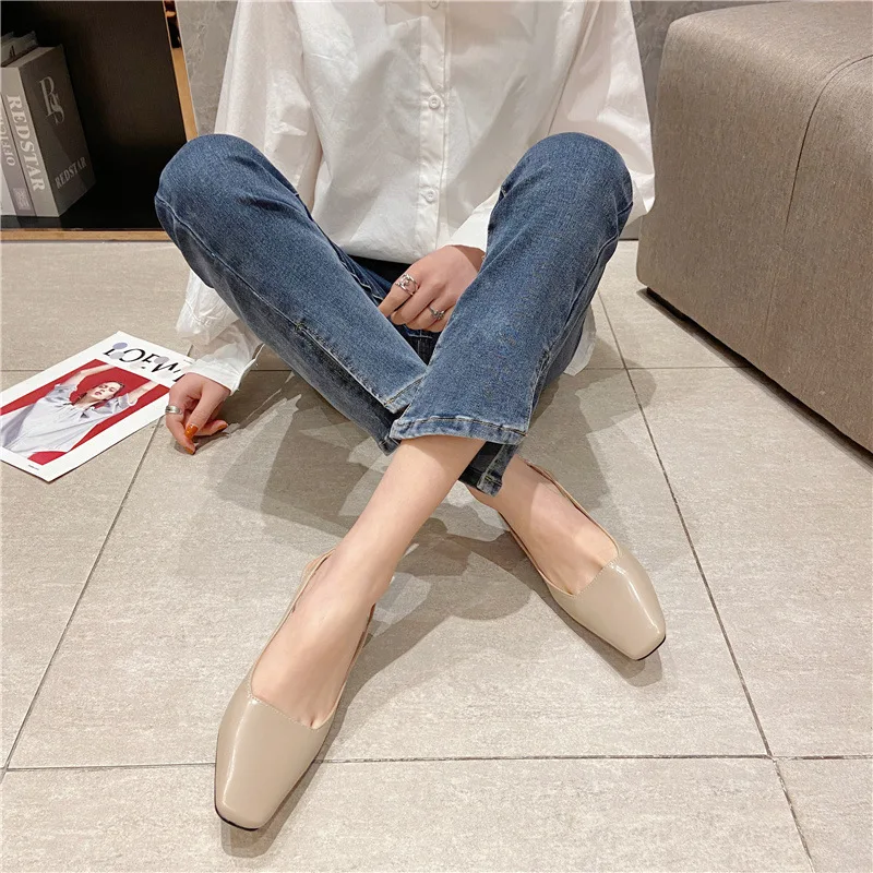 Новая модная женская черная обувь на блочном каблуке 3 см с ремешком щиколотке 38 39