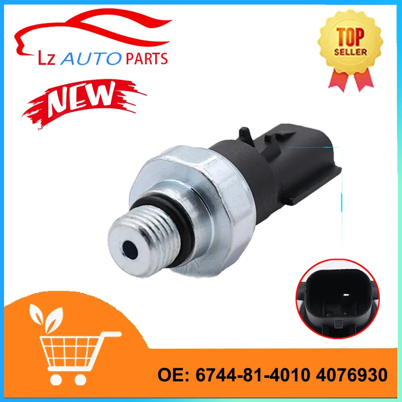 OE 4076930 датчик давления масла 6744-81-4010 6744814010 для Komatsu Cummins 5.9L 6.7L 2003-2016 Ram 2500 3500 детали