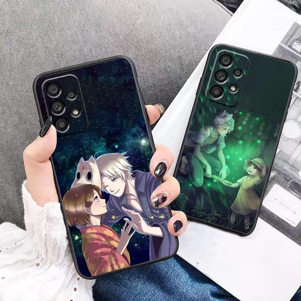 

Case For Samsung A11 A12 A13 A14 A21s A22 A23 A31 A32 A33 A41 A42 A51 A52 A52s A53 4G 5G Case Japanese Anime Hotarubi No Mori E