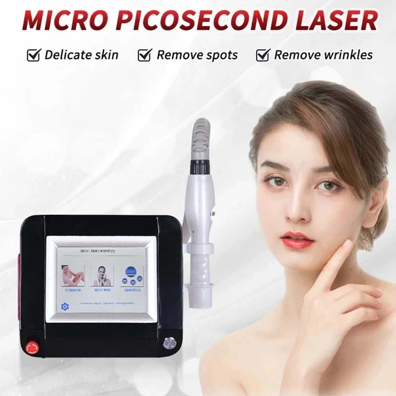 

2023 Hottest Portable 1064nm 532nm 1320nm Nd Yag No-invasive Picosecond Equipment Laser Pico Tattoo Removal Machine Price