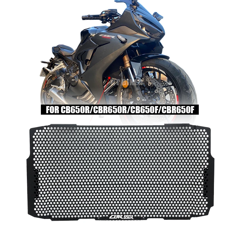 

For Honda CBR650R CB650R CBR 650R CB650 CB 650R 2019 2020 2021 Motorcycle Aluminum Radiator Protective Grille Cover Guards Parts