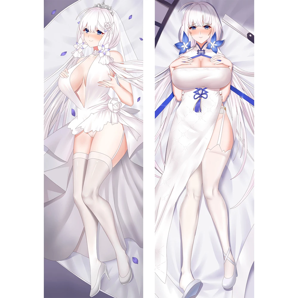 

Game Azur Lane Illustrious Dakimakura Hugging Body Pillow Case Japanese Otaku BL Pillowcase Cushion Cover Cosplay Decorate