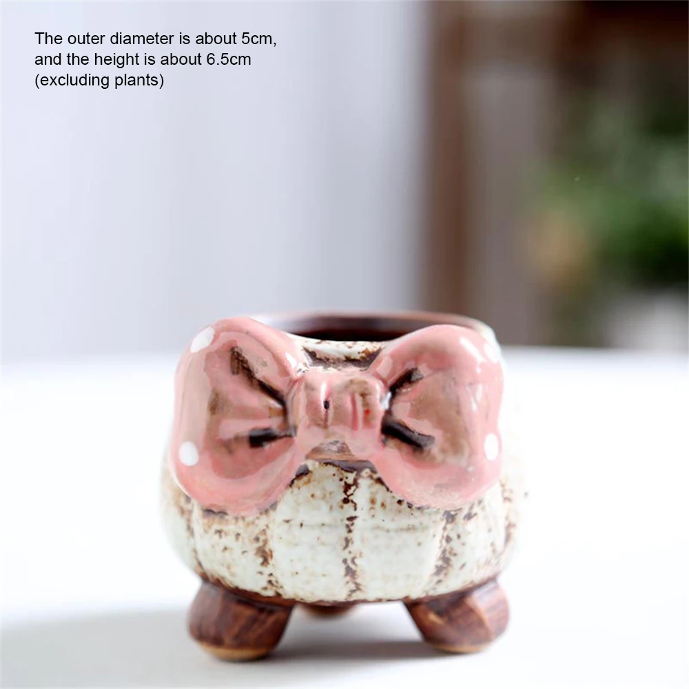 

Cartoon Ceramic Flowerpot Color Painting Flower Pot Ceramic Ceramic Flowerpots Succulent Flower Pot