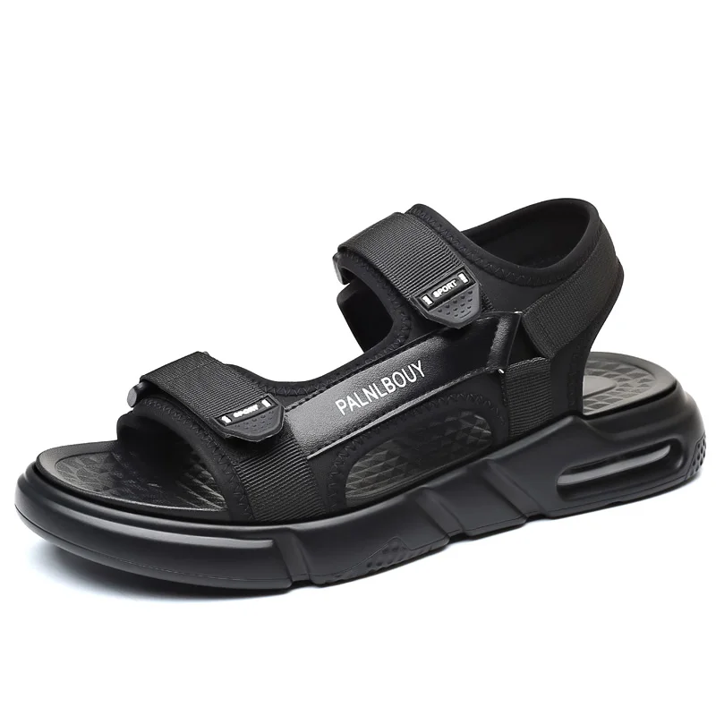 

Mens Sandals Summer beach sandals mens Mans casual leather sandal open shoes for men fishing New fashion Sports Wear Air