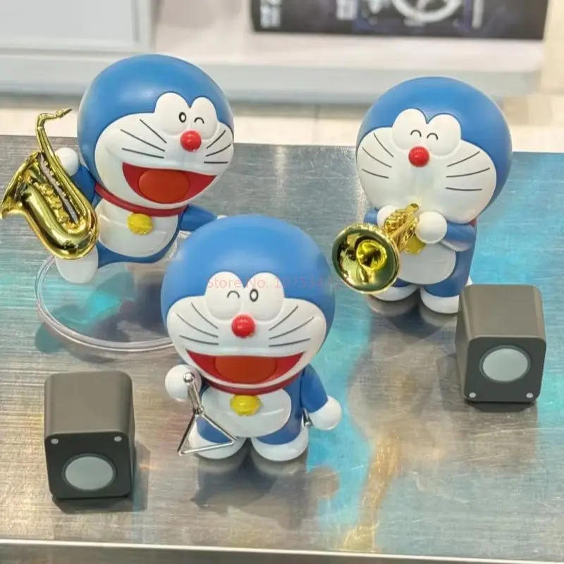 Подлинная 52 игрушки Doraemon слепая коробка концертный робот кукла-кошка игрушка для