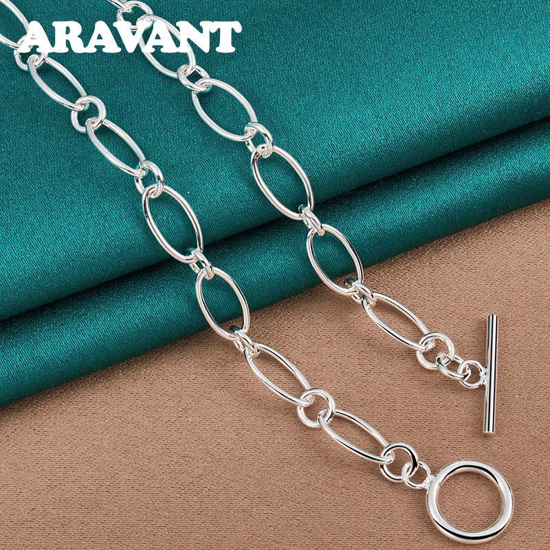 Новинка 2024 ожерелье Aravant из серебра 925 пробы цепочка для женщин модные украшения