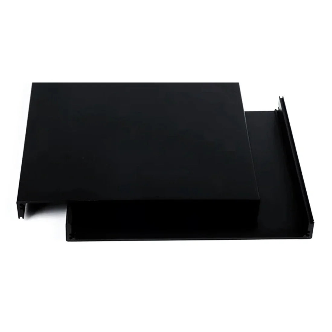 Алюминиевый корпус 180*34*90/200 мм водонепроницаемая разделенная коробка черный