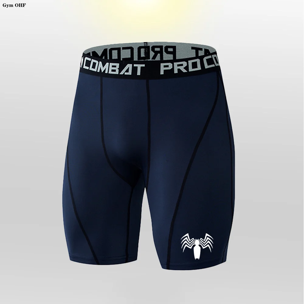 Спортивные трико для бега фитнеса велосипедные Компрессионные шорты Мужская