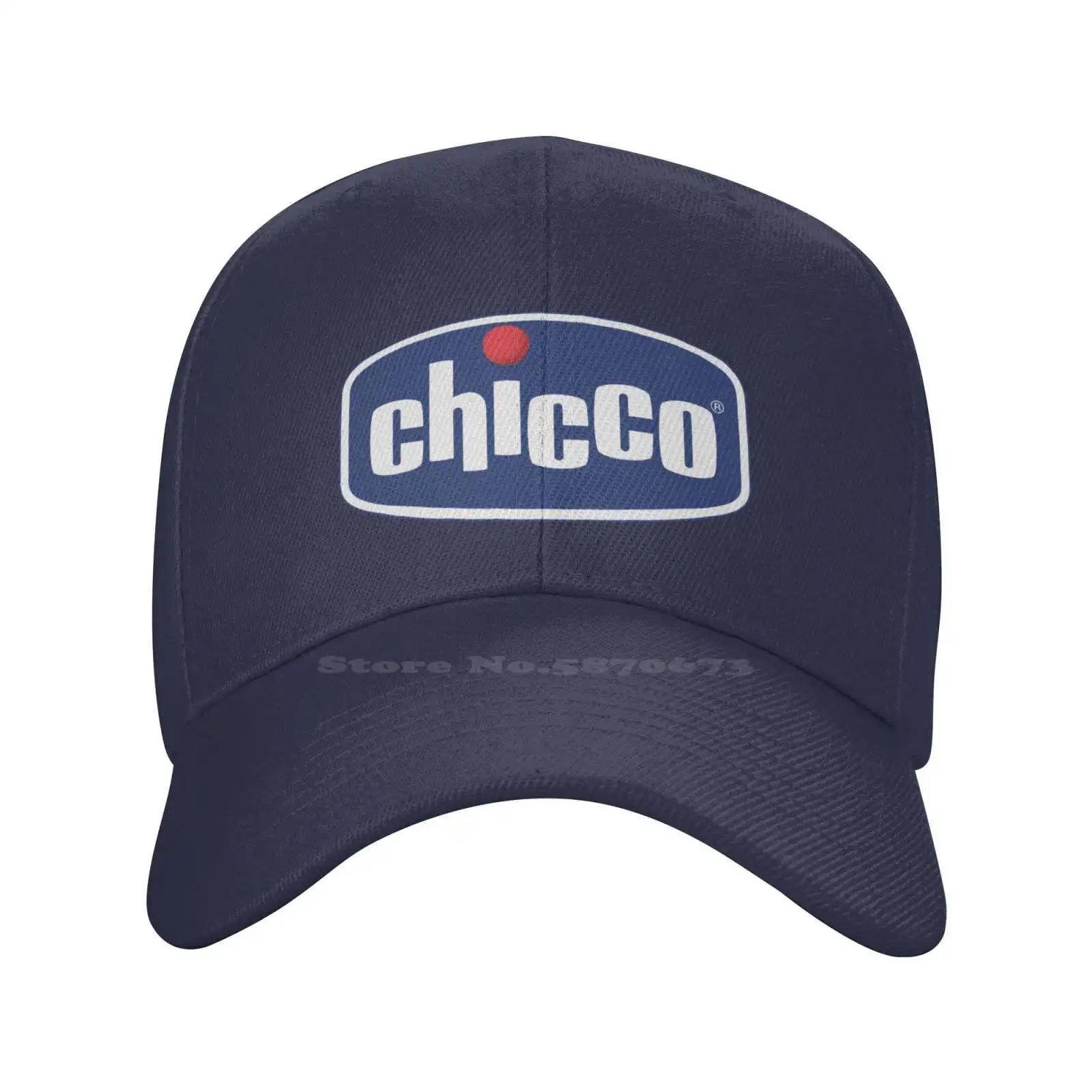 

Повседневная джинсовая бейсболка с логотипом Chicco
