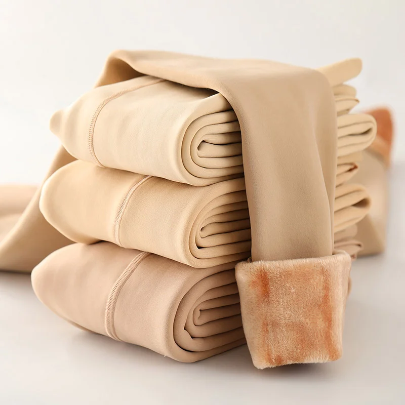 

Женские брюки, зимние колготки, женские леггинсы с высокой талией, плотные бархатные эластичные однотонные повседневные теплые леггинсы, Ж...