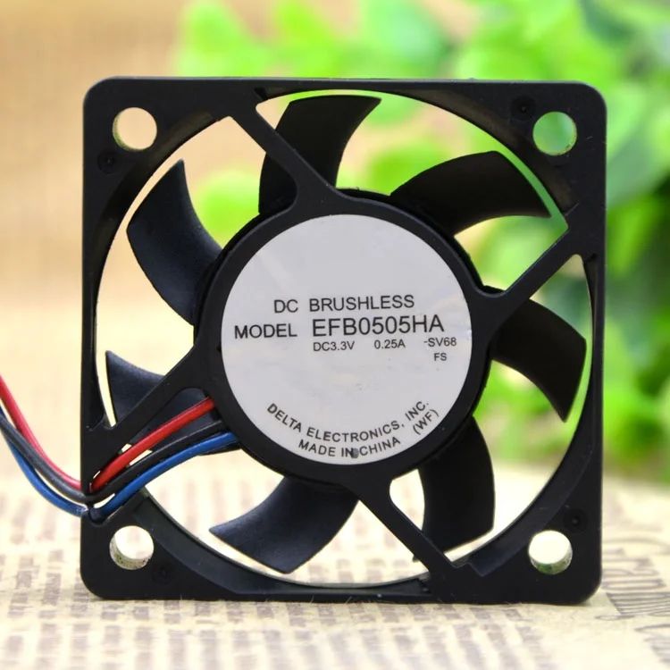 

Новый оригинальный EFB0505HA 5010 3,3 V 0.25A 5 см с двойным шариковым вентилятором